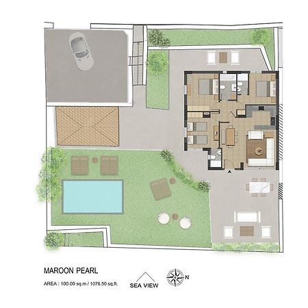 Pearl Mansions Villa นิเกียนา ภายนอก รูปภาพ